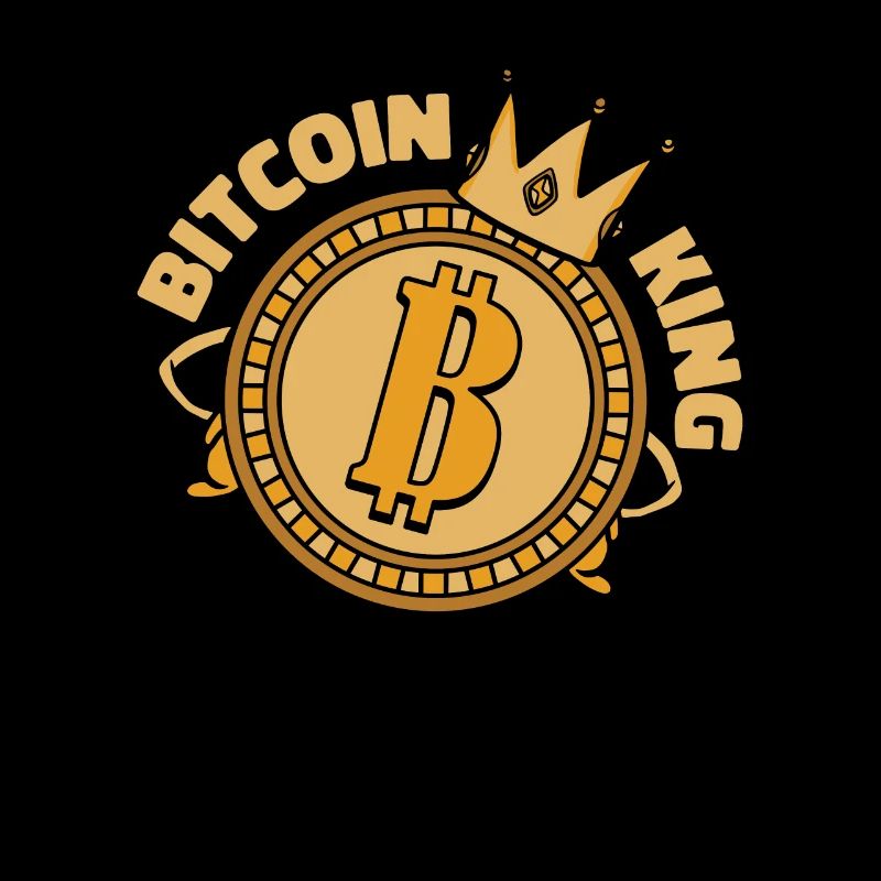 Bitcoin King Crypto-monnaie Blockchain Crypto