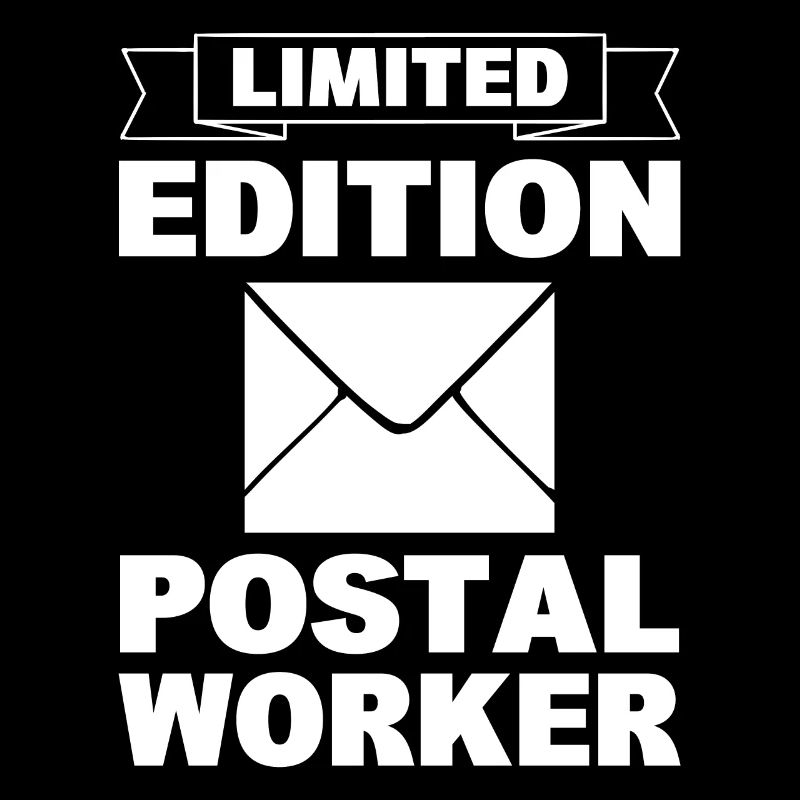 Lustiger pensionierter Postarbeiter