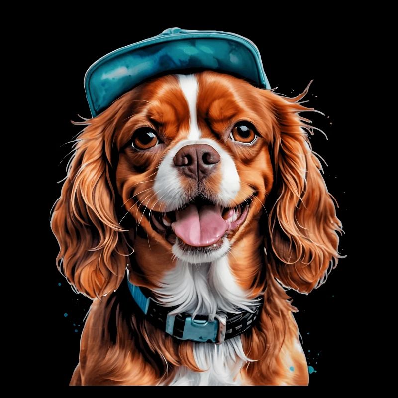 Cavalier King Charles Spaniel Snapback Cap Chien