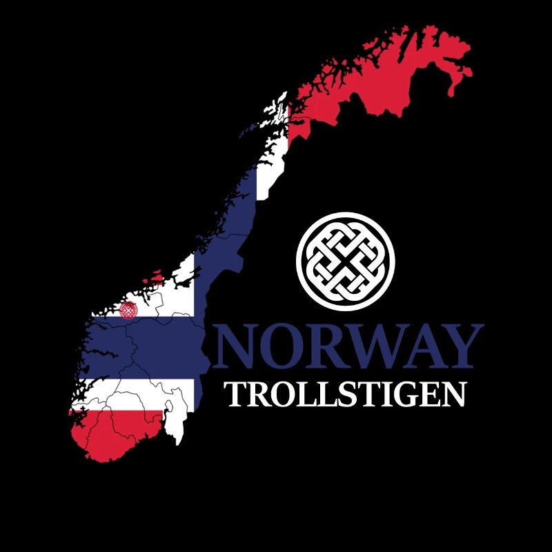 Norwegen Trollstigen Rune Wikinger
