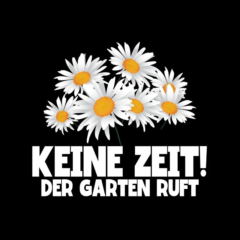 Keine zeit der Garten ruft Gärtner