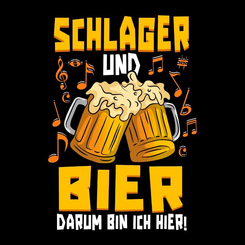Schlager und Bier darum bin ich hier Schlagerparty