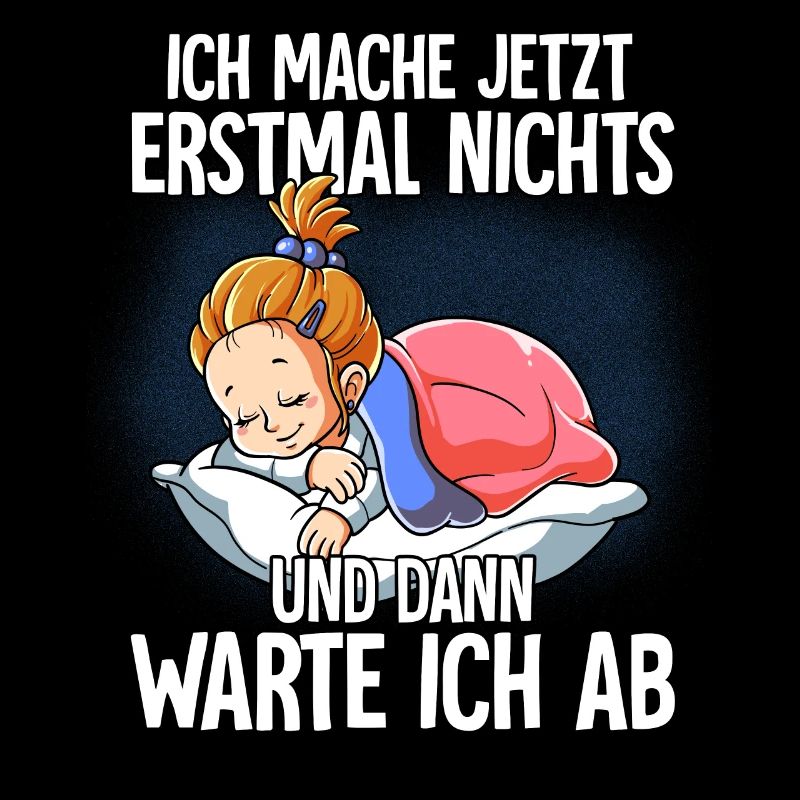 Langschläfer Mädchen Müde Schlaf