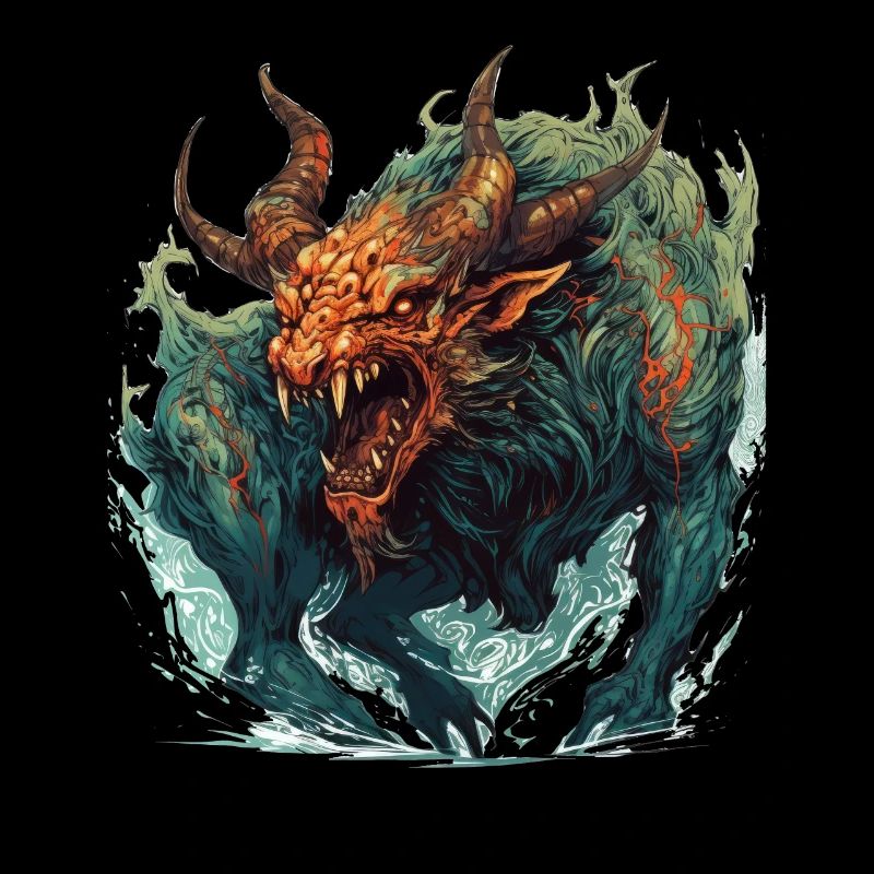 Monster Monster Demon Devil Vampire Guhl Zombie