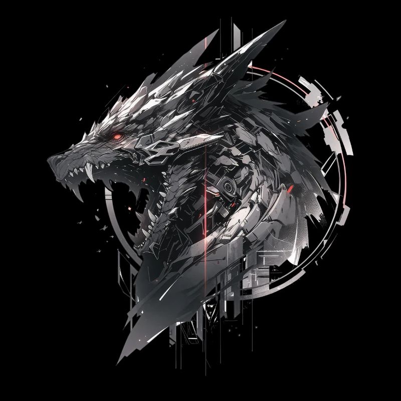 Mecha Animal Tiger Wolf Fox Dino Bear Cyborg