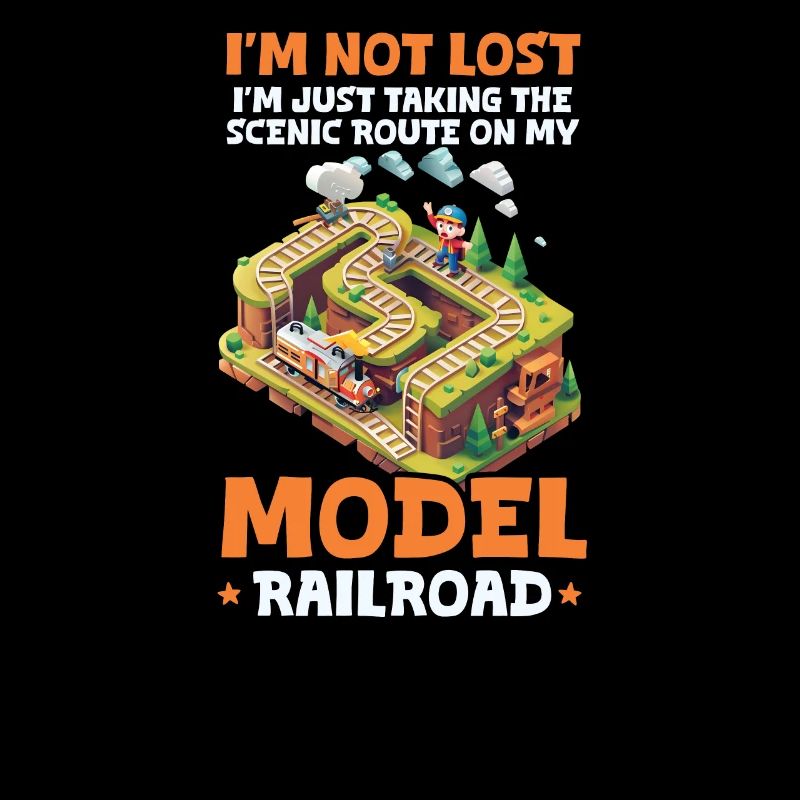 Model Railroad Not Lost, Taking Scenic Route
