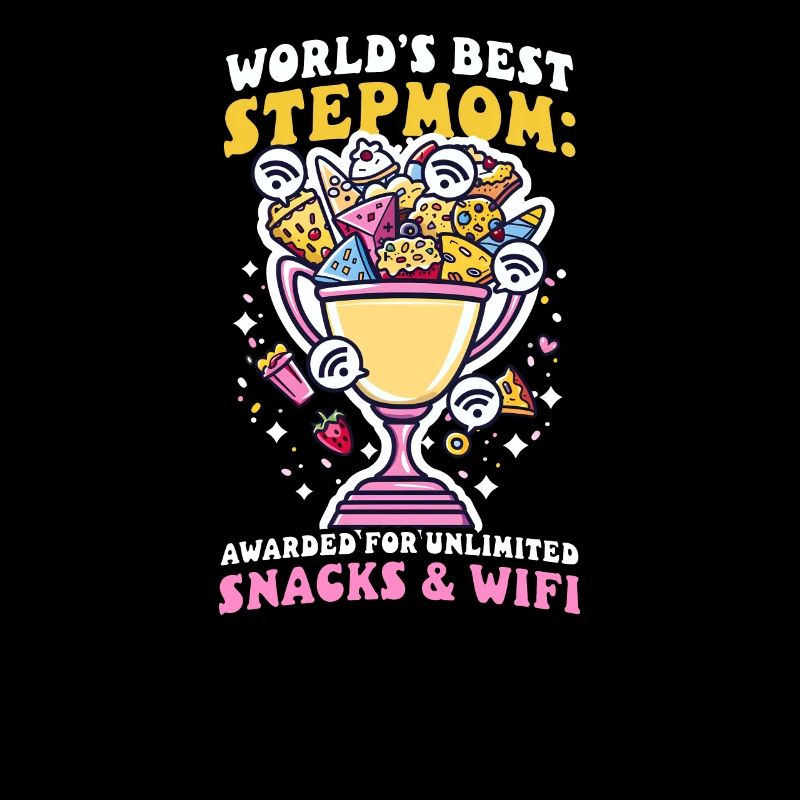 Muttertag Stiefmutter erhält unbegrenzte Snacks WLAN