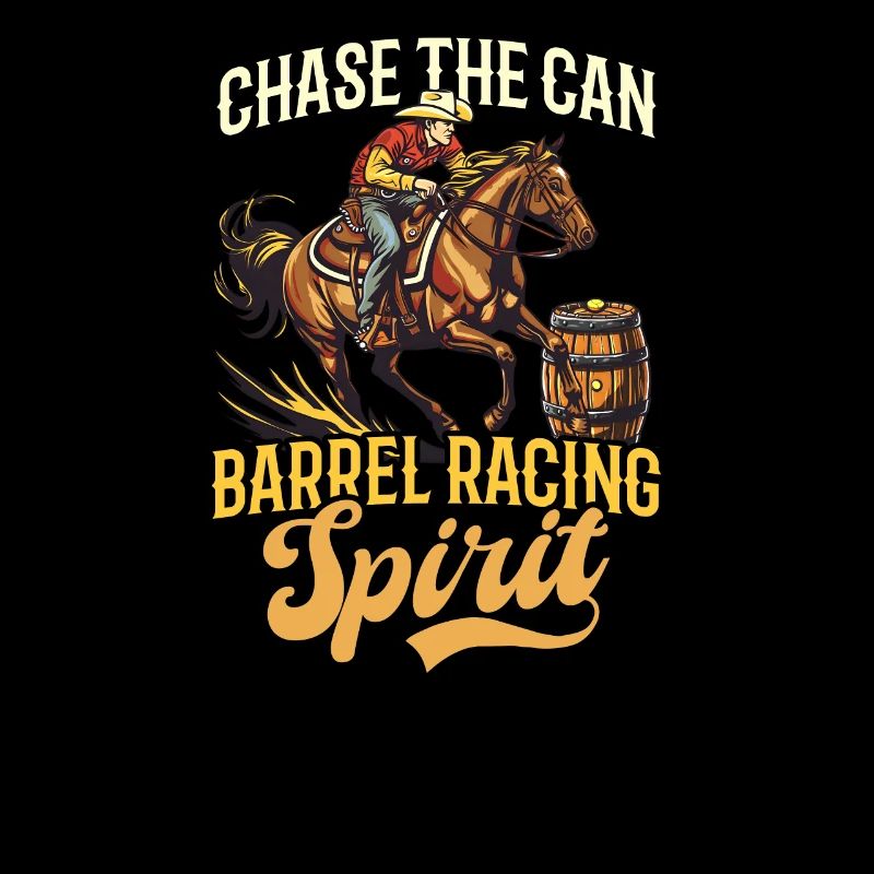 Western Rodeo Chase the Can : L’ de la course de barils