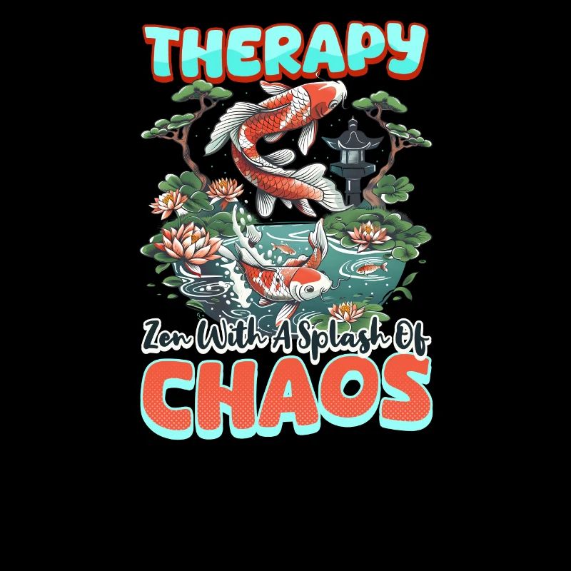 Koi Fish Therapy : Zen avec une touche de chaos