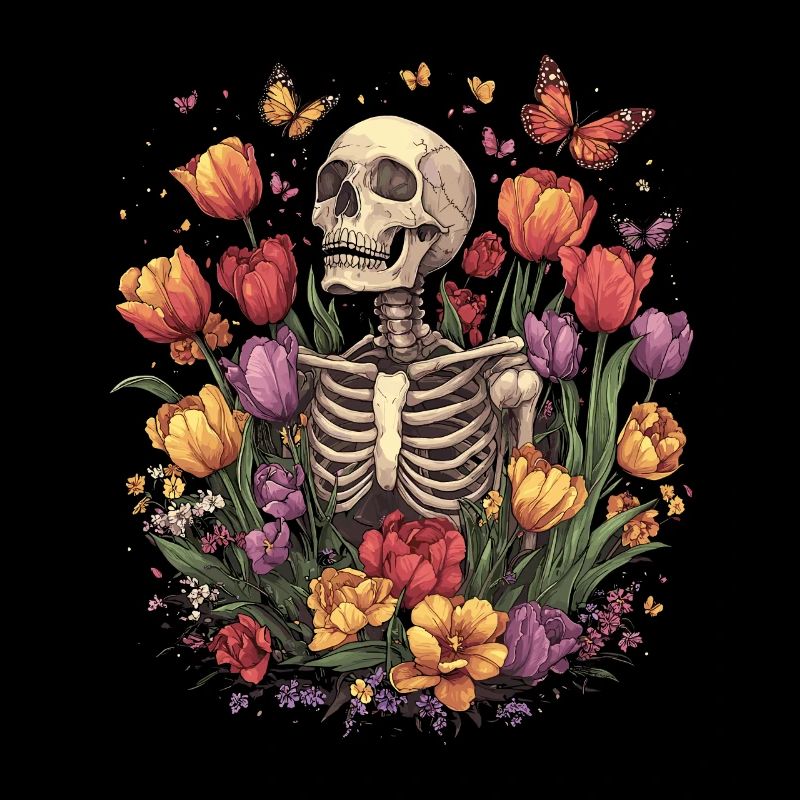 Fleurs squelettes