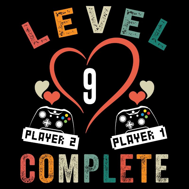 Level 9 Complete 9eme Anniversaire 9 ans Mariage