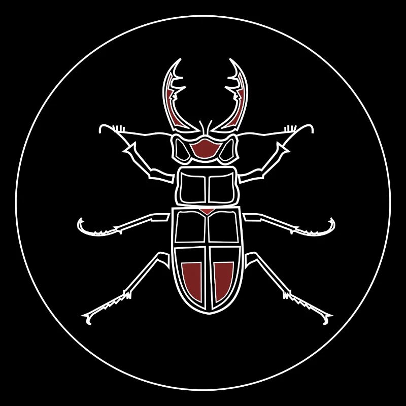 Stag beetle - nature