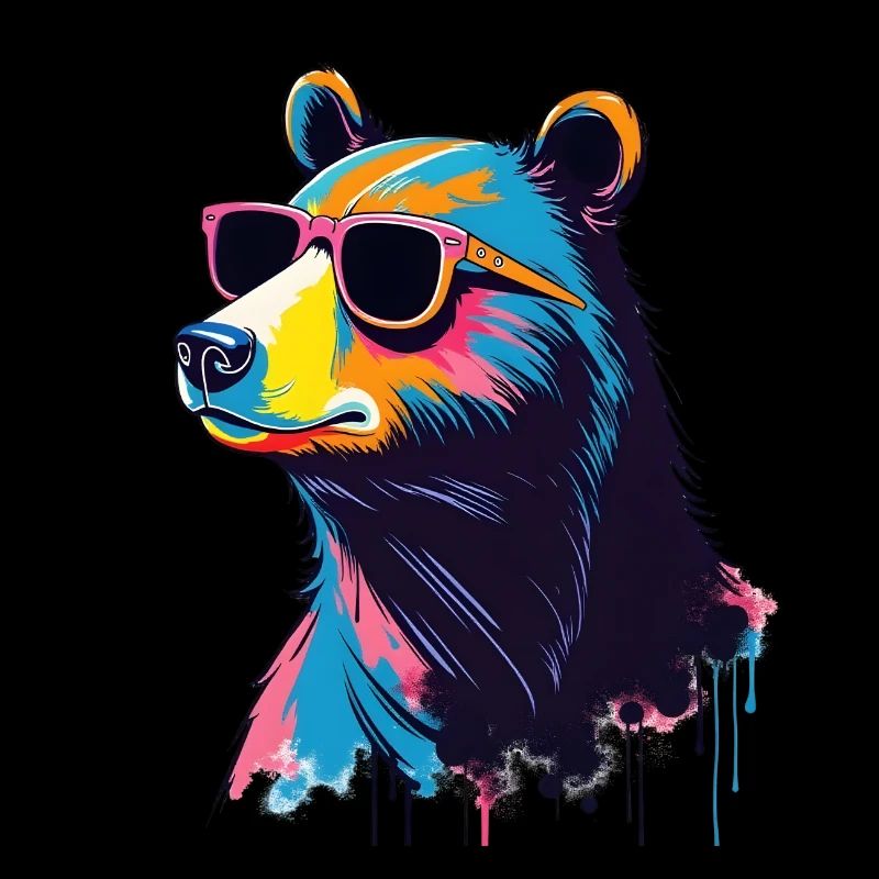 Bear Art Artwork Pop Art Bears