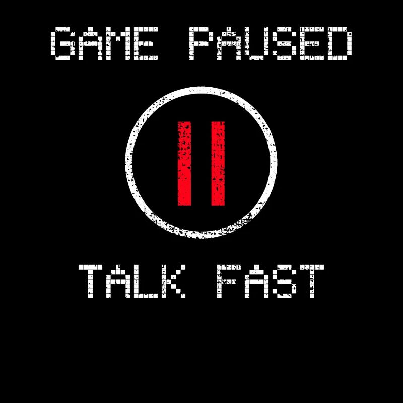 Gamer Pause Pause Vintage
