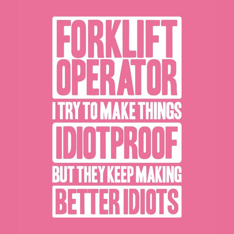 Staplerfahrer Gabelstaplerfahrer Forklift Operator