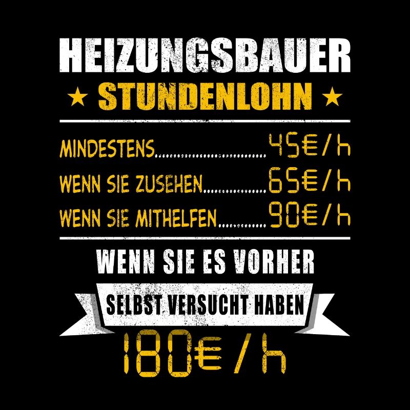 Heizungsbauer Stundenlohn Klempner