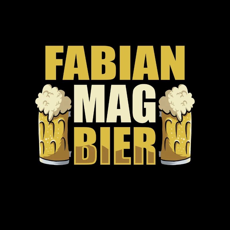 Fabian mag Bier Name Geburtstag