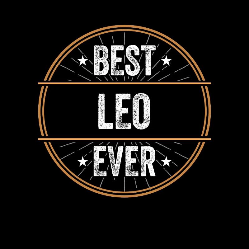 Best Leo Ever Vorname Name Geschenk