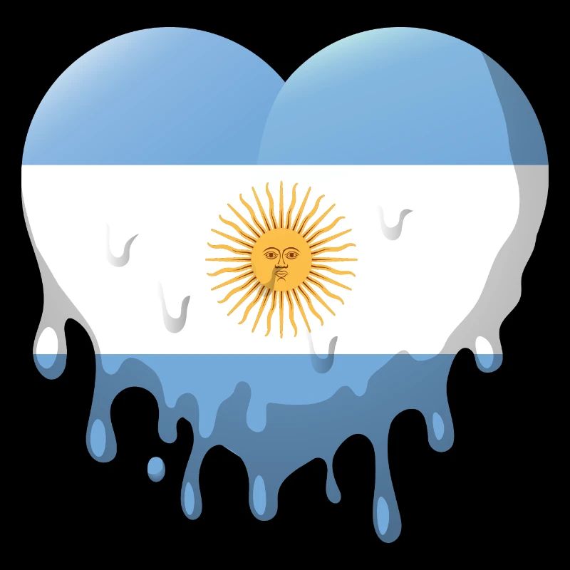 Drapeau de l’Argentine Amérique du Sud Drapeau argentin