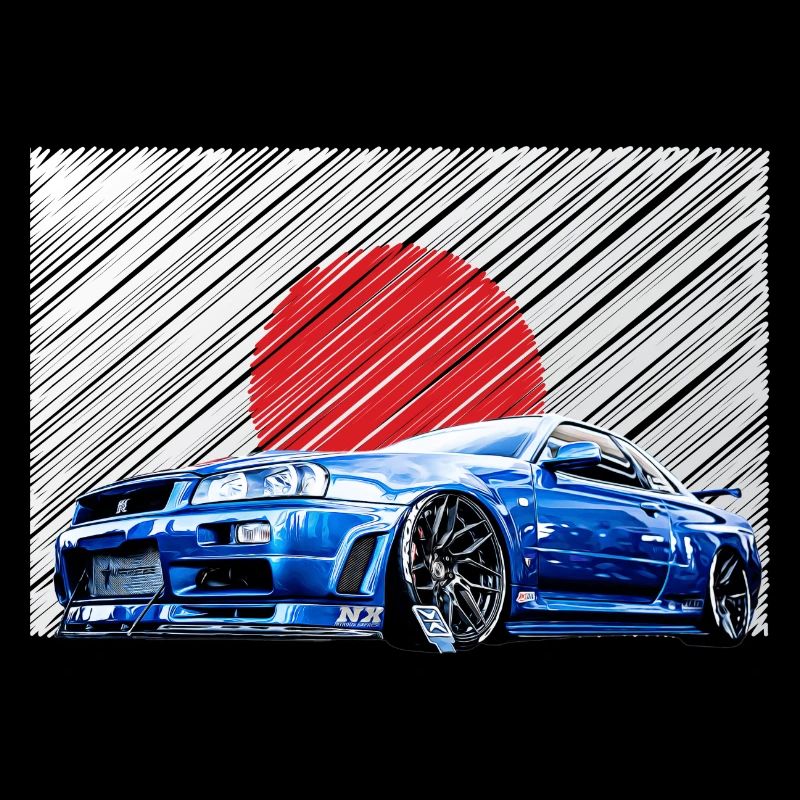 R34 SKYLINE JAPAN