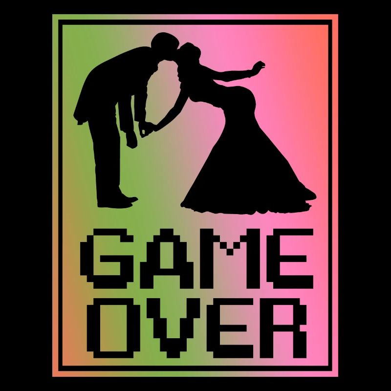 Wedding - game over. The game is over.