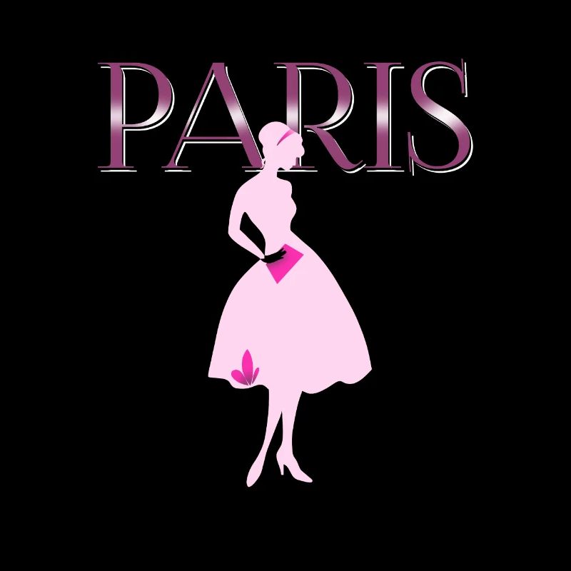 Paris haute Couture modezeichnung Dame