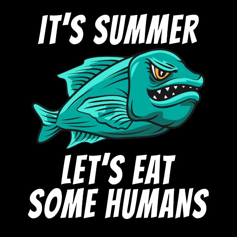 Lustiger Gruselfisch Ein sommerlicher Horror gruseliger Sommer