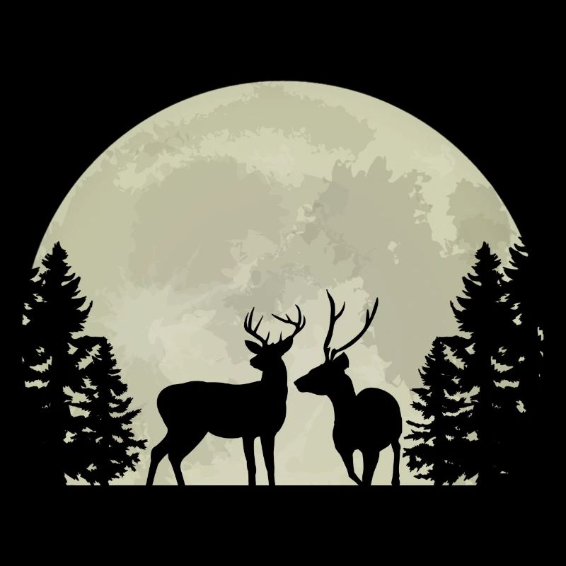 Jagd Jäger Evolution Hirsch Waidmann Lustig Spruch