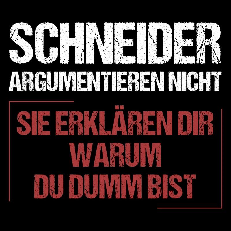 Schneider argumentieren nicht