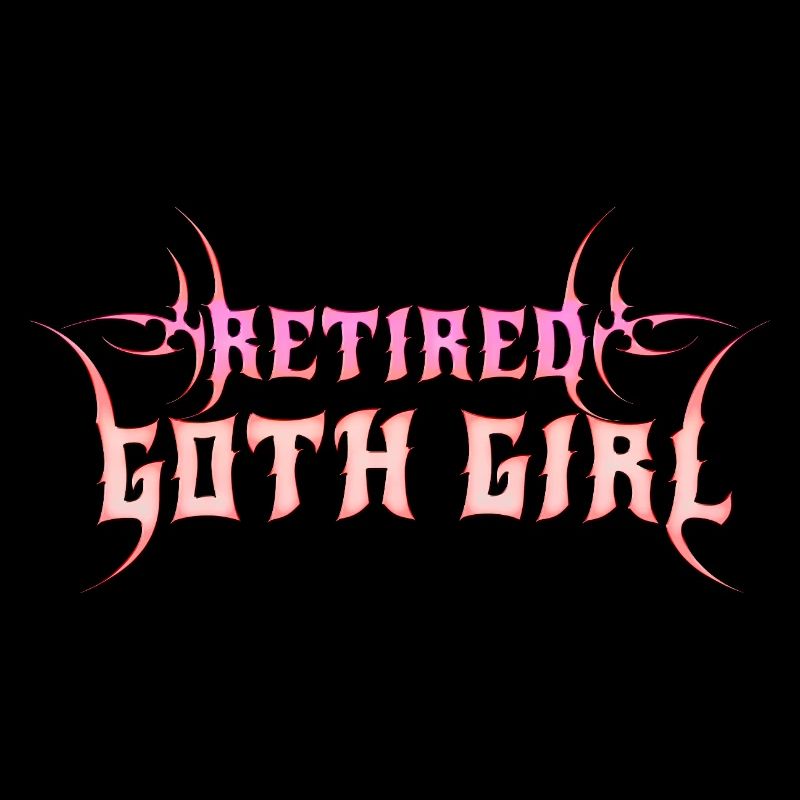 Retired Goth Girl! Gothic Emo Girl