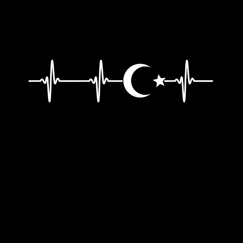 Turkey Turkish Heart Rate Islam Gift