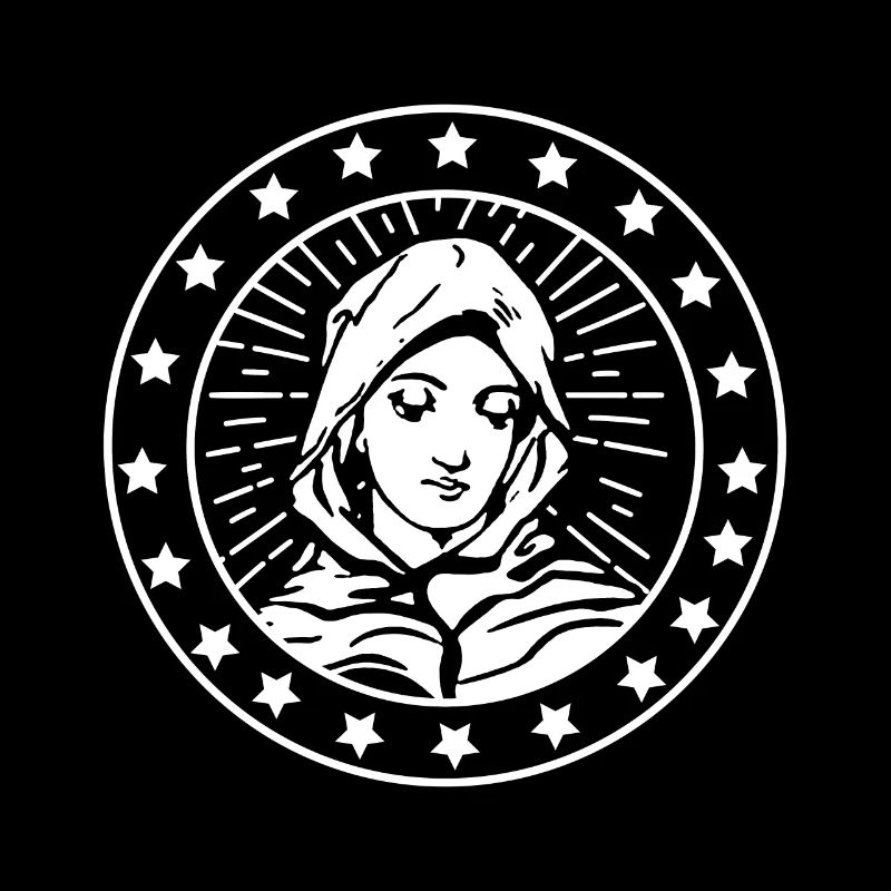 Mutter Gottes Muttergottes T-Shirt Maria Glaube
