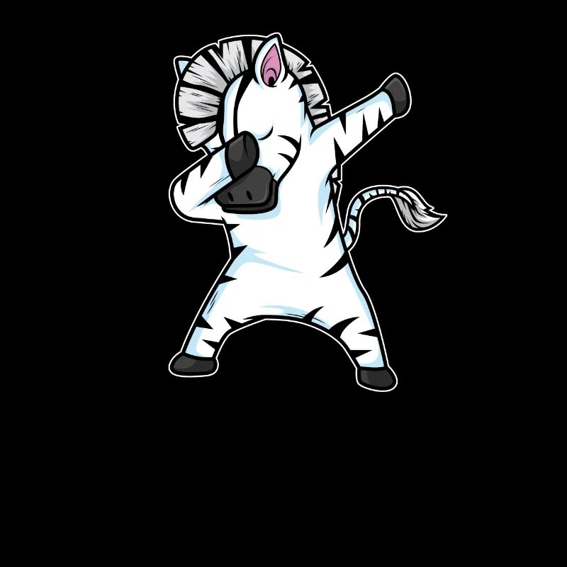 Dabbing Zebra Lustig Dab Tanz Geschenk Geburtstag