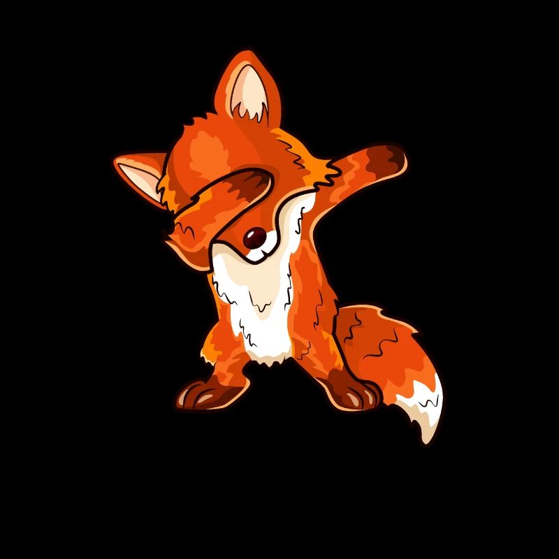 Fuchs DAB Dance Dancing comic fox