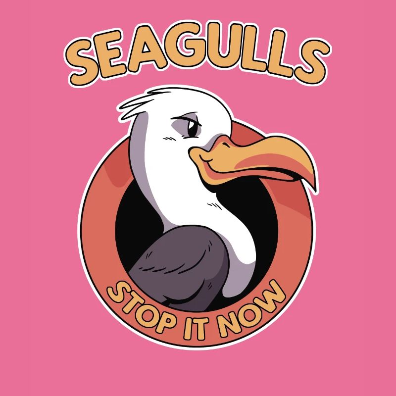 Seagulls Stop It Now Meme Möwe Seemöwe
