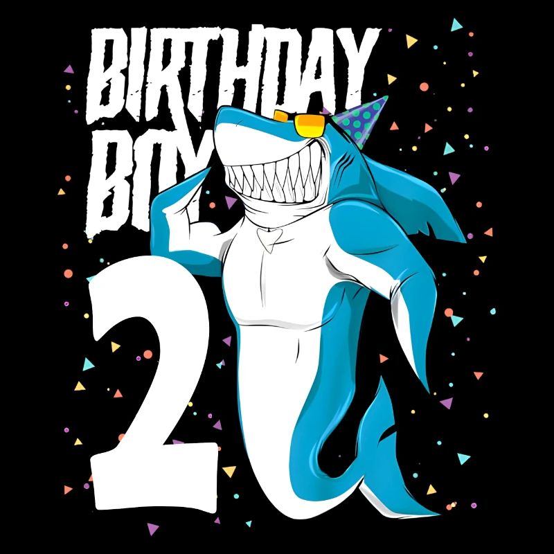Cadeau d’anniversaire requin garçon 2 ans