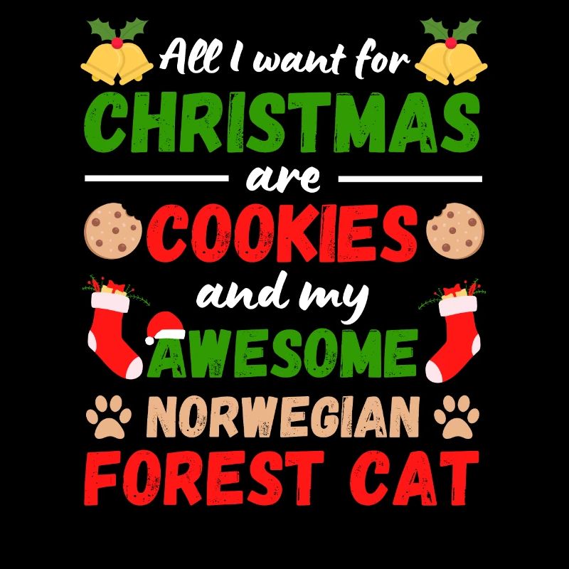 Biscuits pour chats de la forêt de Noël