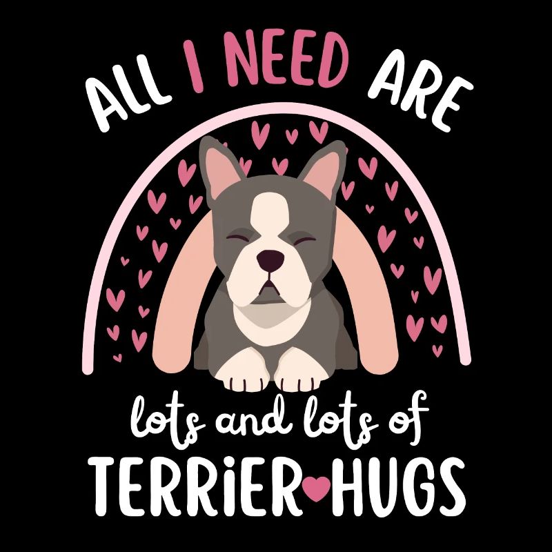 Mignon Boston Terrier Lover Kawaii