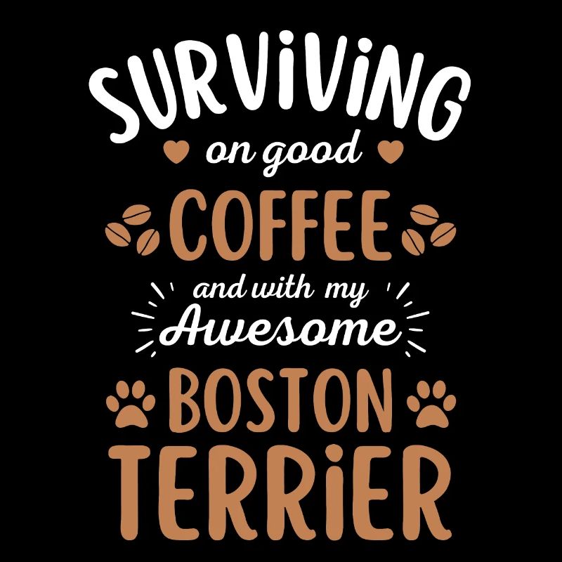 Boston Terrier Coffee Dog Cafe
