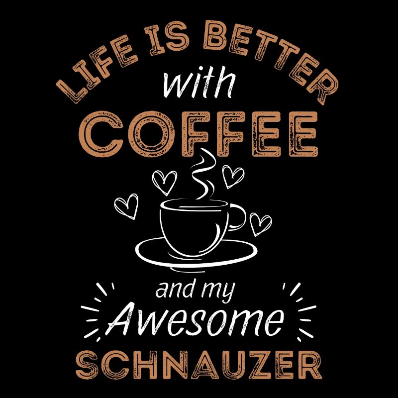 Schnauzer Kaffee Hund Cafe