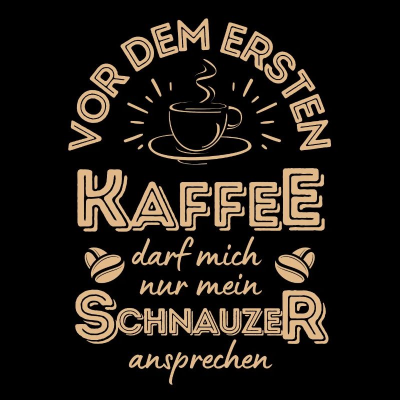 Schnauzer Kaffee Hund Cafe