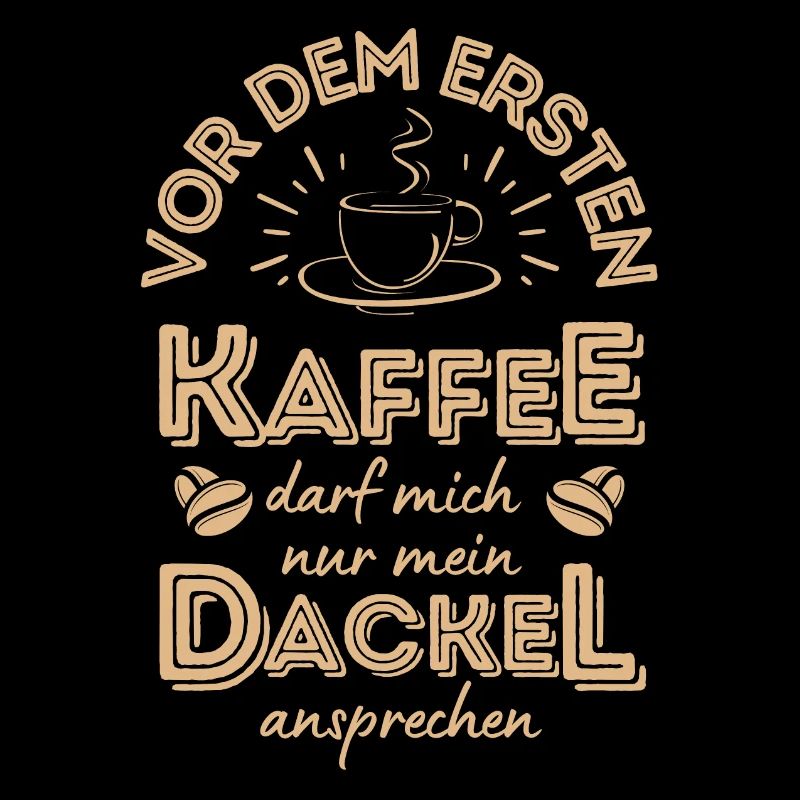 Dackel Kaffee Hund Cafe