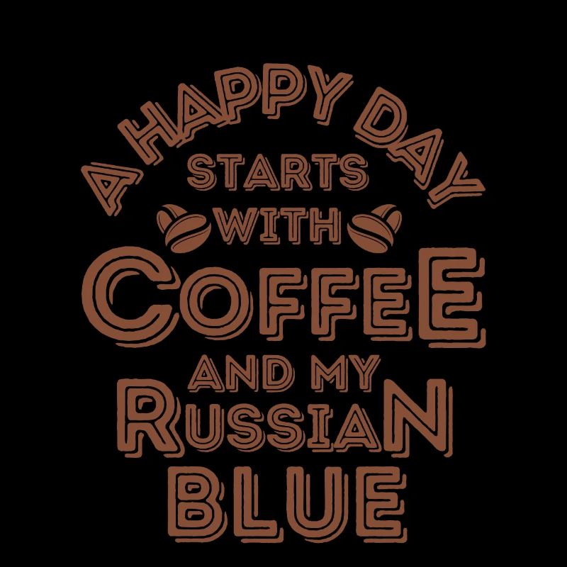 Russisch Blau Katze Kaffee Cafe