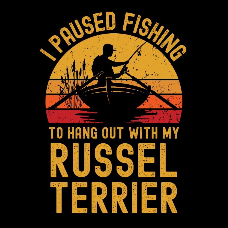Pêche, pêche et Russel Terrier