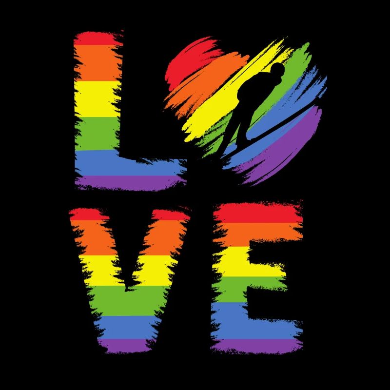 Ski-jumping LGBT Pride