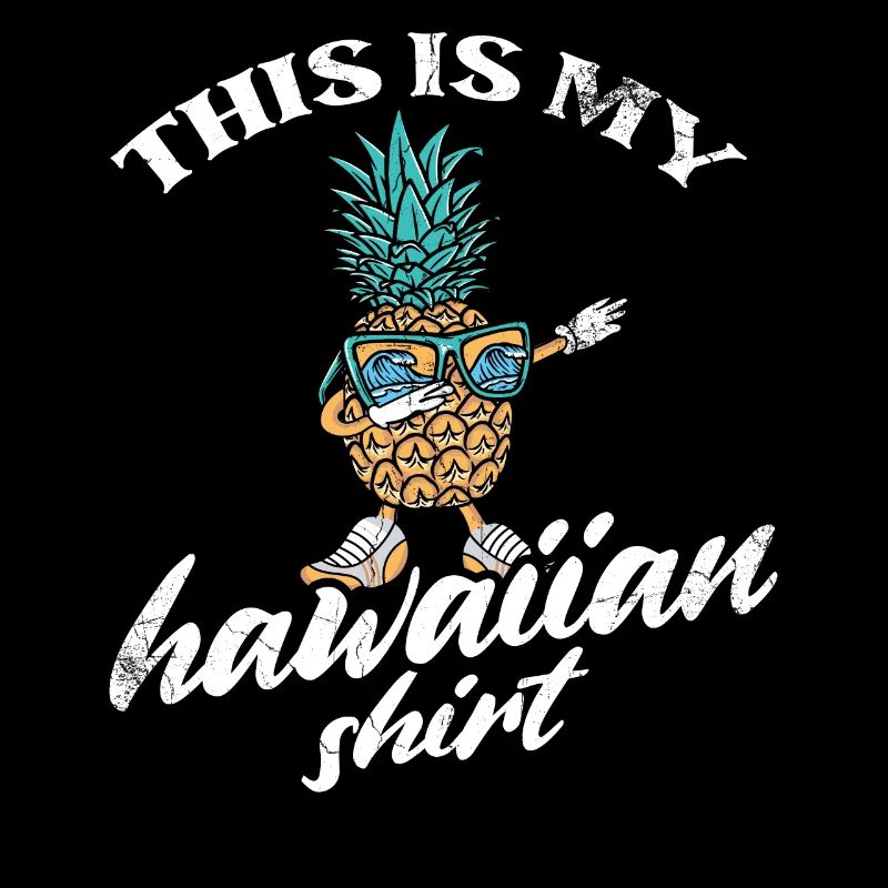Ceci est mon design de chemise hawaïenne pour
