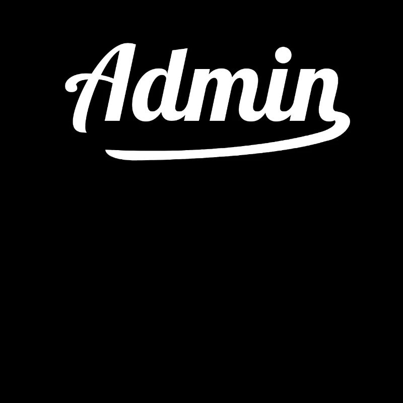 Admin Font Programmer Administrator Gift