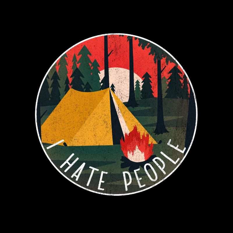 Camping hermit eremite freedom nature silence camp
