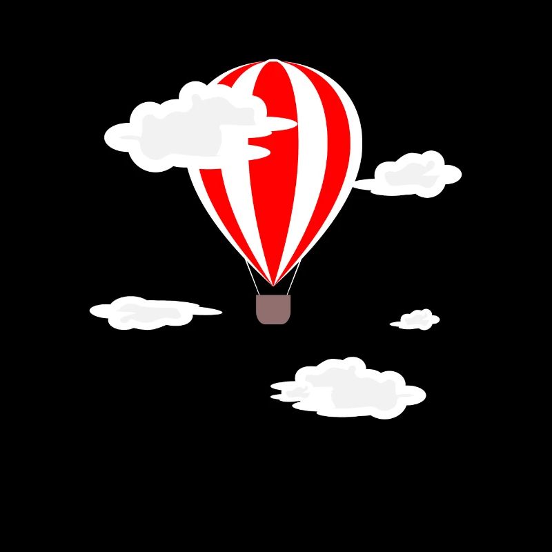 Hot Air Balloon Balloon Clouds Gift