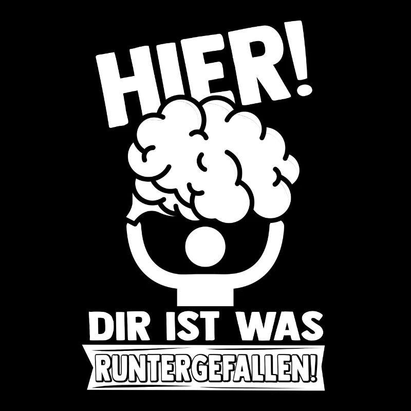 Hier! Dir Ist Was Runtergefallen! Strich Figur Geh